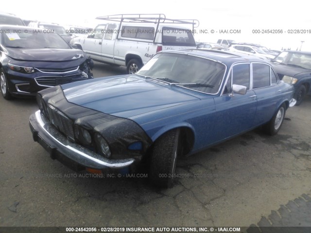 JAVLN49C105799 - 1979 JAGUAR XJ6 BLUE photo 2