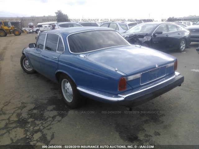 JAVLN49C105799 - 1979 JAGUAR XJ6 BLUE photo 3