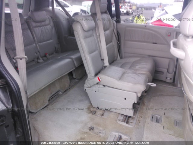 5FNRL38737B408375 - 2007 HONDA ODYSSEY EXL GRAY photo 8