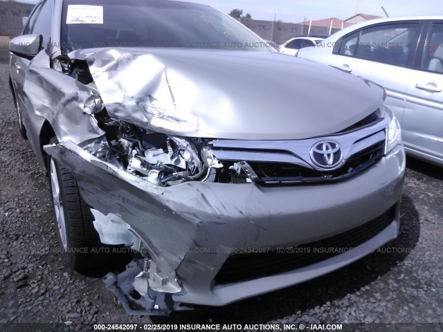 4T4BF1FKXER350551 - 2014 TOYOTA CAMRY L/SE/LE/XLE 棕色 照片 6