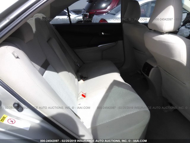 4T4BF1FKXER350551 - 2014 TOYOTA CAMRY L/SE/LE/XLE 棕色 照片 8