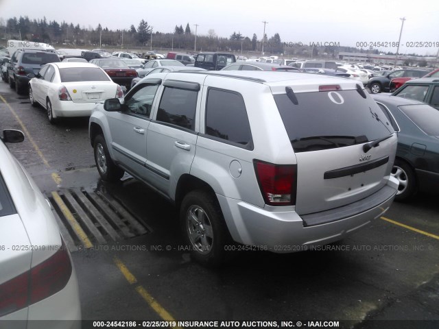 1J8GR48K27C606774 - 2007 JEEP GRAND CHEROKEE LAREDO/COLUMBIA/FREEDOM 银色 照片 3