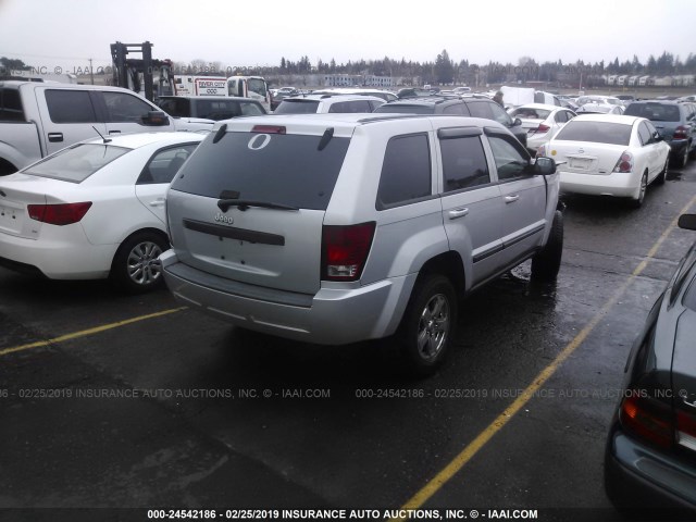 1J8GR48K27C606774 - 2007 JEEP GRAND CHEROKEE LAREDO/COLUMBIA/FREEDOM 银色 照片 4