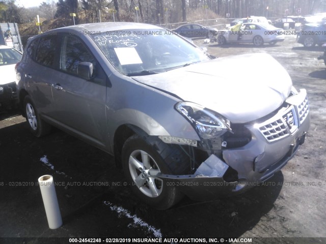 JN8AS5MV9AW132596 - 2010 NISSAN ROGUE S/SL/KROM SILVER photo 1