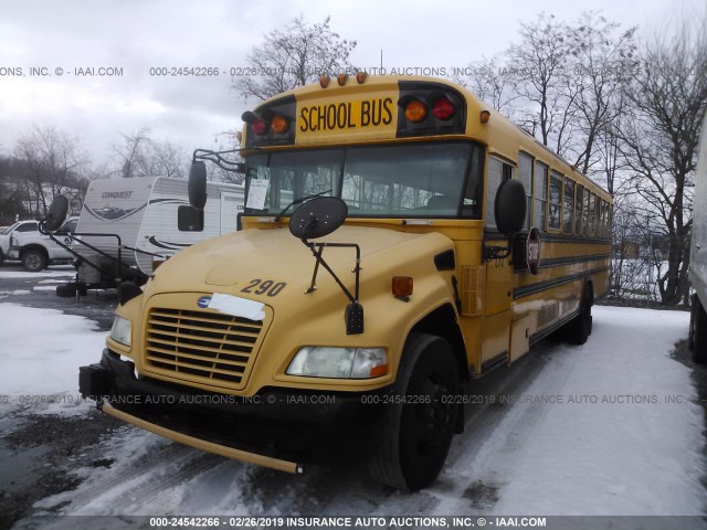 1BAKFCKA09F261342 - 2009 BLUE BIRD SCHOOL BUS / TRAN  YELLOW photo 2