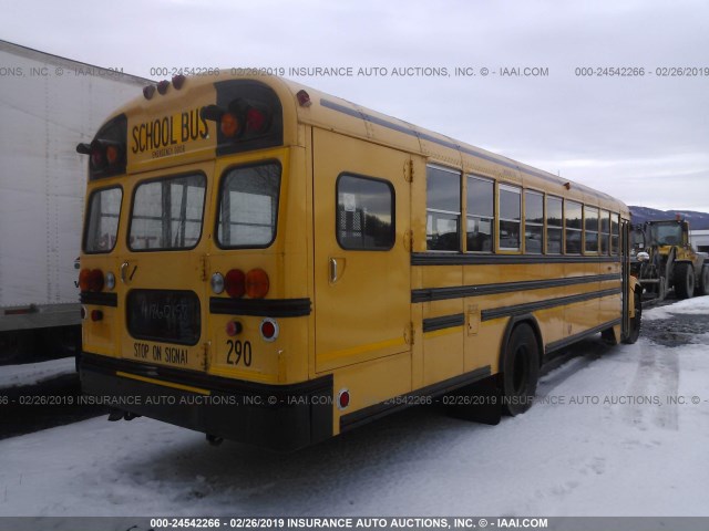 1BAKFCKA09F261342 - 2009 BLUE BIRD SCHOOL BUS / TRAN  YELLOW photo 4