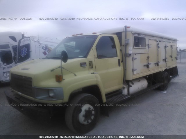 1GDJ5C1G69F403649 - 2009 GMC C5500 C5C042 YELLOW photo 2