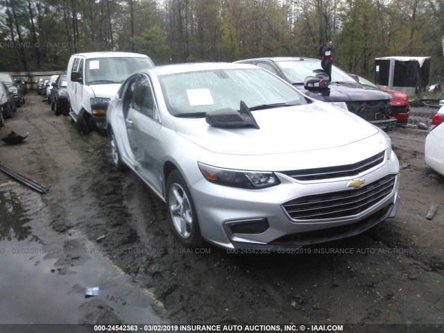 1G1ZC5ST3GF275946 - 2016 CHEVROLET MALIBU LS SILVER photo 1