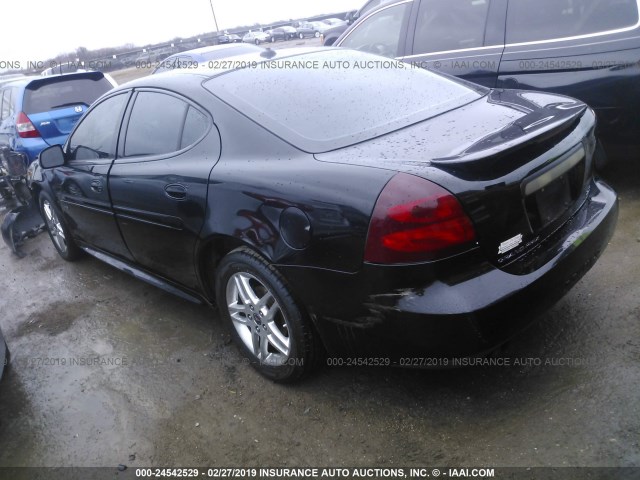 2G2WR524451189314 - 2005 PONTIAC GRAND PRIX GTP BLACK photo 3