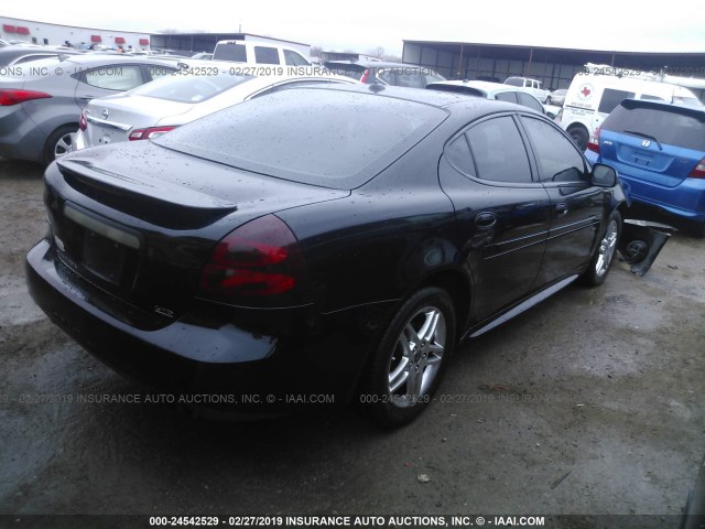 2G2WR524451189314 - 2005 PONTIAC GRAND PRIX GTP BLACK photo 4