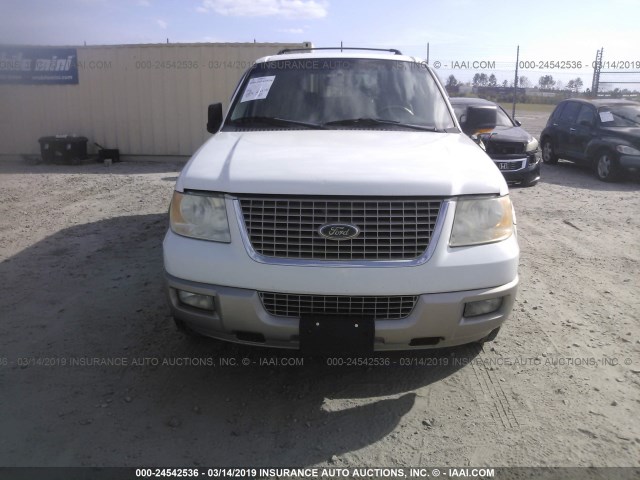 1FMRU17W74LA47697 - 2004 FORD EXPEDITION EDDIE BAUER WHITE photo 6