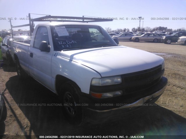 1GCEC14X22Z150362 - 2002 CHEVROLET SILVERADO C1500 WHITE photo 1