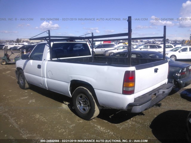 1GCEC14X22Z150362 - 2002 CHEVROLET SILVERADO C1500 WHITE photo 3