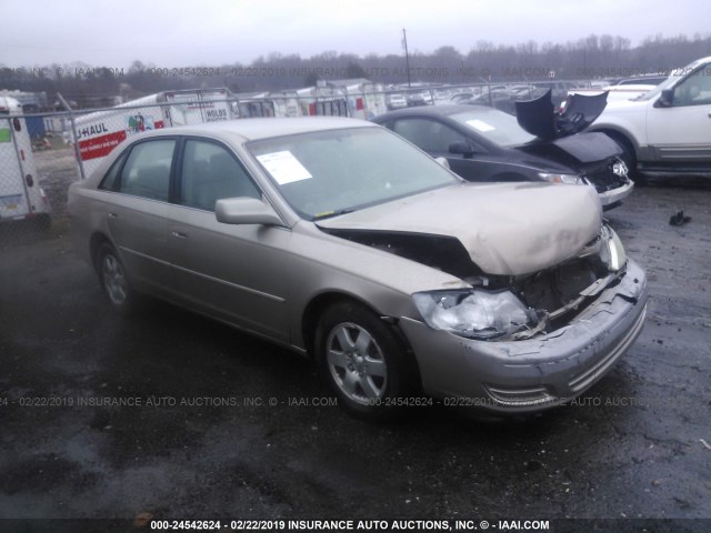 4T1BF28B52U243478 - 2002 TOYOTA AVALON XL/XLS GOLD photo 1