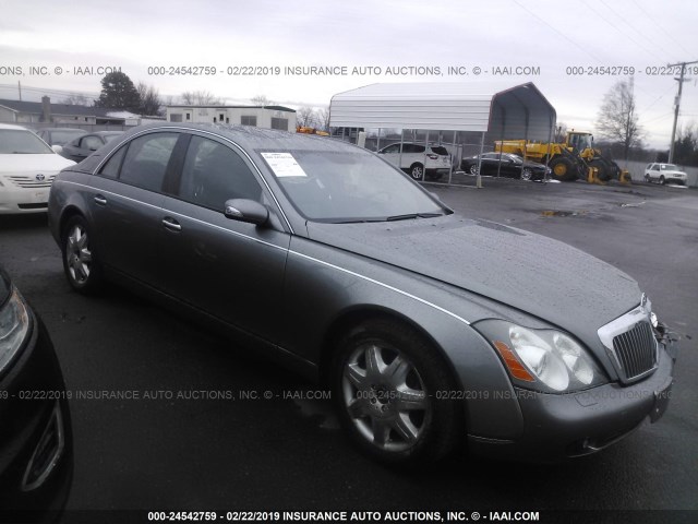 WDBVF78J18A002404 - 2008 MAYBACH MAYBACH 57 GRAY photo 1