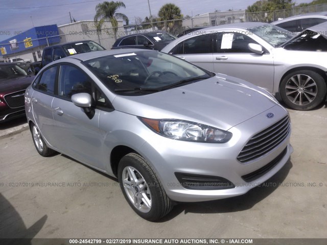 3FADP4BJ3KM113635 - 2019 FORD 4 DOOR SE SILVER photo 1