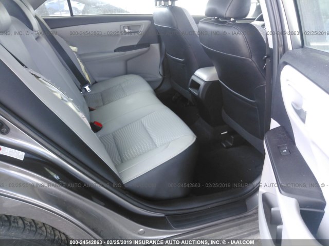 4T1BF1FKXFU094729 - 2015 TOYOTA CAMRY LE/XLE/SE/XSE 灰色 照片 8
