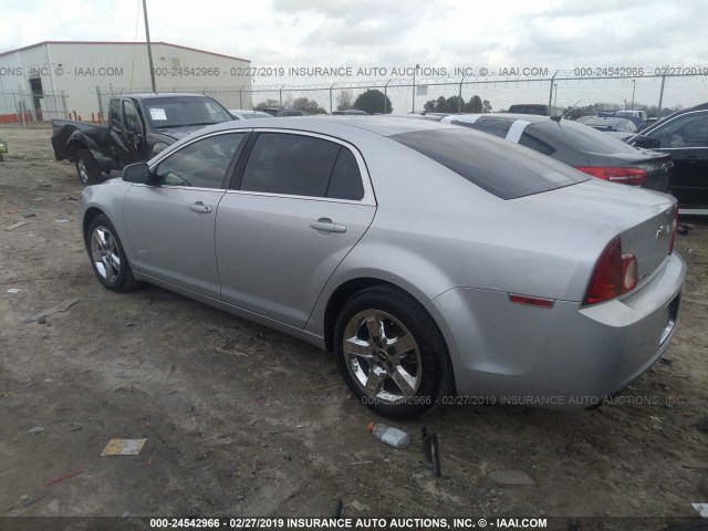 1G1ZG57B69F112098 - 2009 CHEVROLET MALIBU LS SILVER photo 3