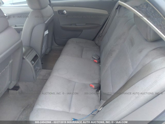 1G1ZG57B69F112098 - 2009 CHEVROLET MALIBU LS SILVER photo 8