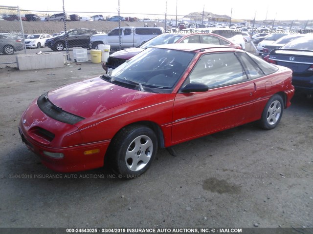 J81RF2362N7548691 - 1992 GEO STORM 2+2 წითელი ფოტო 2