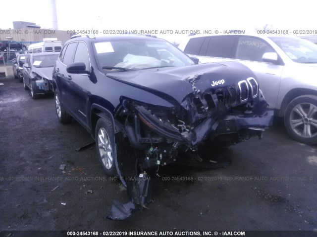 1C4PJMCS4EW121084 - 2014 JEEP CHEROKEE LATITUDE BLUE photo 6