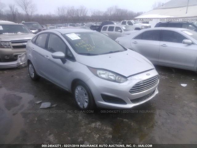 3FADP4AJ5EM139191 - 2014 FORD FIESTA S SILVER photo 1