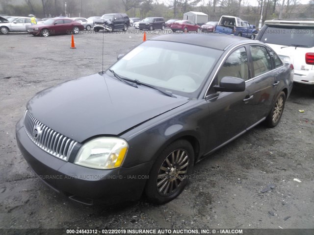 1MEHM42157G601196 - 2007 MERCURY MONTEGO PREMIER GRAY photo 2