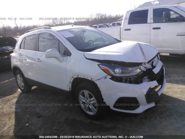 KL7CJPSBXHB229610 - 2017 CHEVROLET TRAX 1LT WHITE photo 1