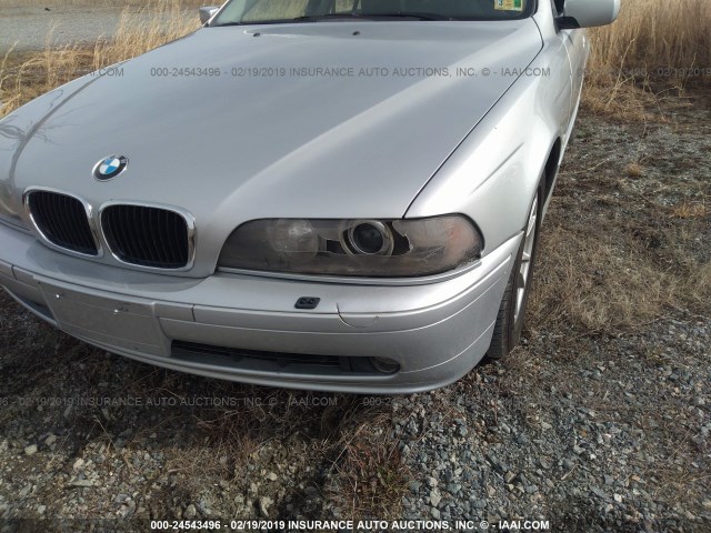 WBADT43433GY99539 - 2003 BMW 525 I AUTOMATIC Gümüş foto 6