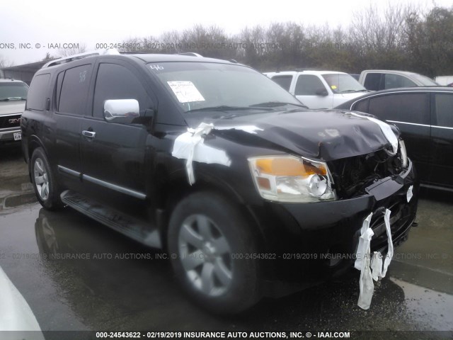 5N1BA0ND6AN605531 - 2010 NISSAN ARMADA SE/TITANIUM/PLATINUM BLACK photo 1