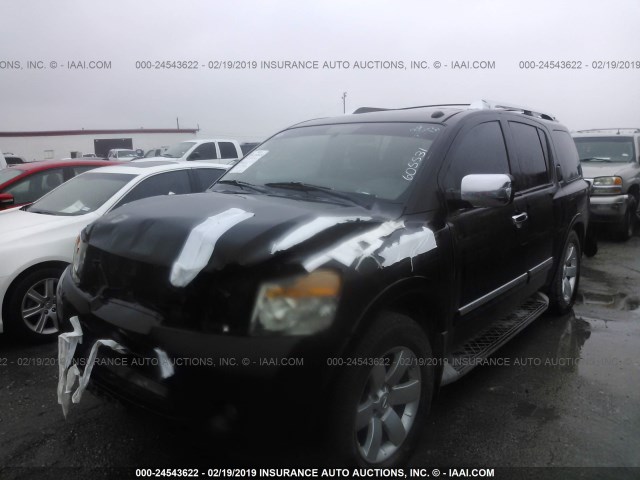 5N1BA0ND6AN605531 - 2010 NISSAN ARMADA SE/TITANIUM/PLATINUM BLACK photo 2