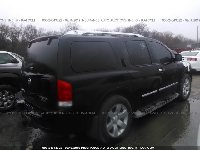 5N1BA0ND6AN605531 - 2010 NISSAN ARMADA SE/TITANIUM/PLATINUM BLACK photo 4