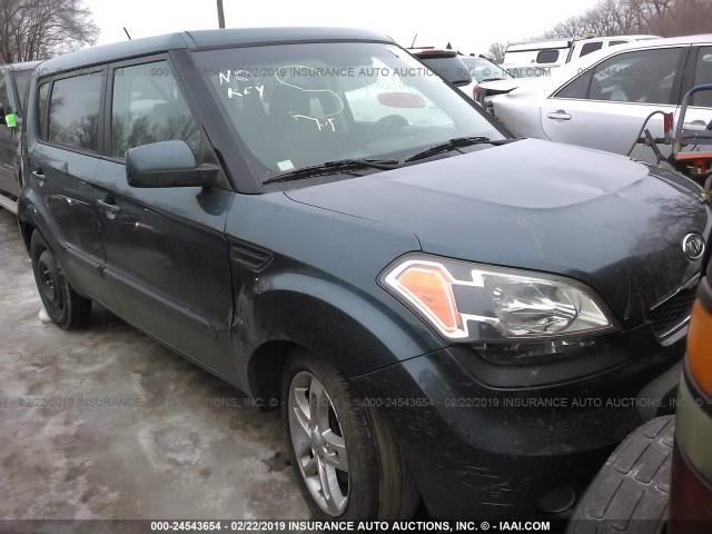 KNDJT2A24B7312453 - 2011 KIA SOUL +/!/SPORT BLUE photo 1