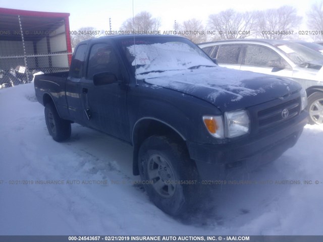 4TAWN72N7TZ105708 - 1996 TOYOTA TACOMA XTRACAB GREEN photo 1