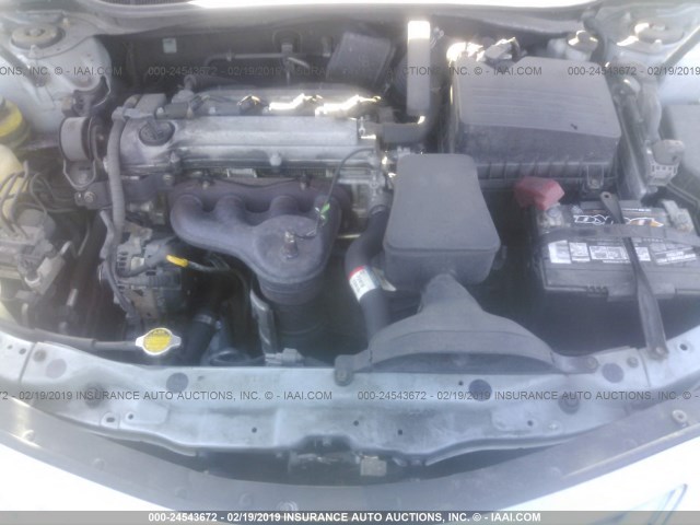 4T1BE46K58U736233 - 2008 TOYOTA CAMRY CE/LE/XLE/SE Light Blue photo 10