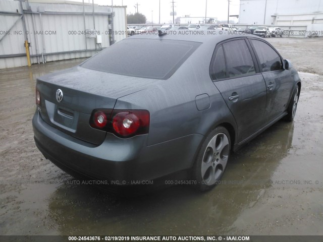 3VWBJ71K78M186303 - 2008 VOLKSWAGEN GLI ნაცრისფერი ფოტო 4