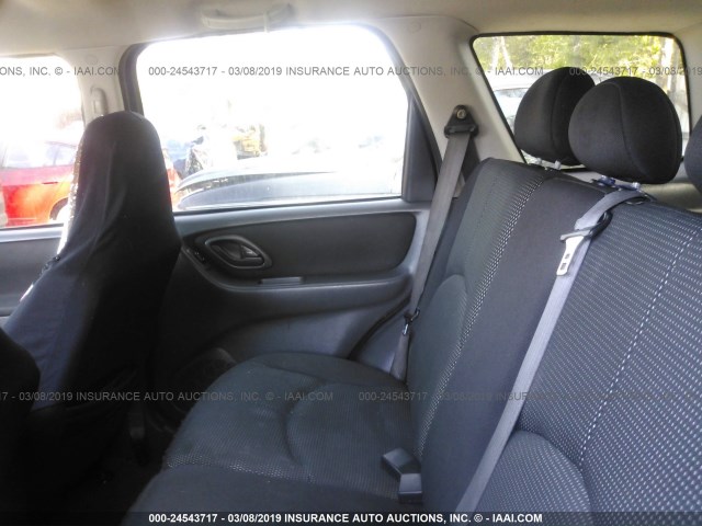 4F2YZ04156KM26923 - 2006 MAZDA TRIBUTE S GRAY photo 8