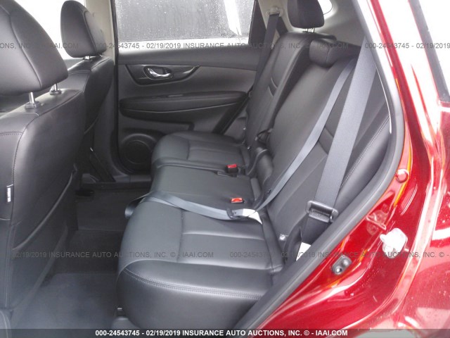 5N1AT2MV8KC704523 - 2019 NISSAN ROGUE RED photo 8