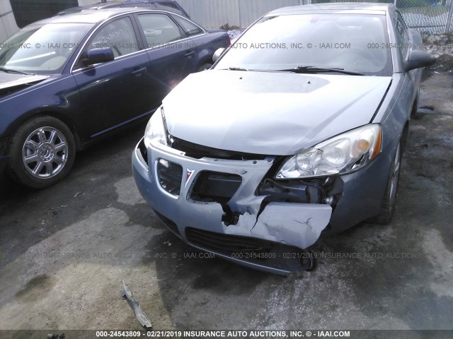 1G2ZH36N374250375 - 2007 PONTIAC G6 GT SILVER photo 6