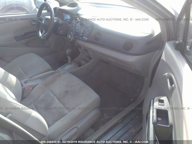 JHMZE2H55AS009155 - 2010 HONDA INSIGHT LX GRAY photo 5