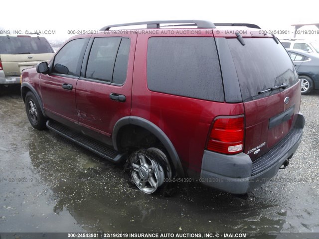 1FMZU62K43ZB48287 - 2003 FORD EXPLORER XLS/XLS SPORT BURGUNDY photo 6