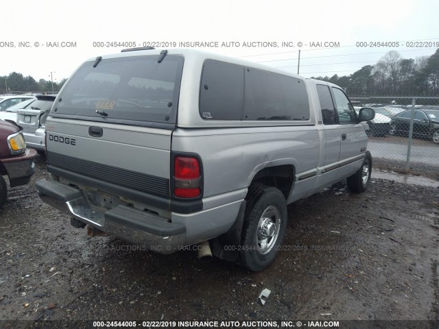 3B7KC2363XG127374 - 1999 DODGE RAM 2500 SILVER photo 4