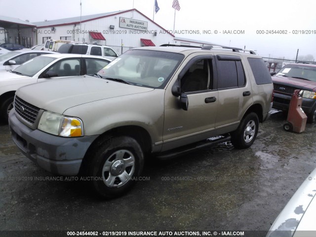 1FMZU62EX2ZA52317 - 2002 FORD EXPLORER XLS GOLD photo 2