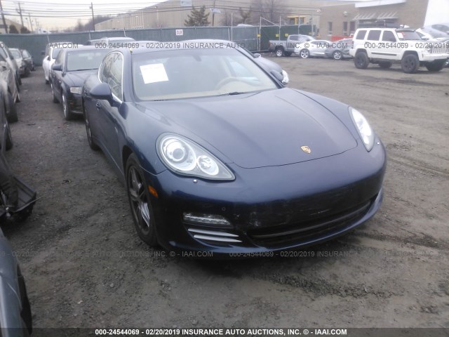 WP0AB2A71AL065560 - 2010 PORSCHE PANAMERA BLUE photo 1