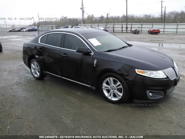 1LNHM93R89G616924 - 2009 LINCOLN MKS BLACK photo 1