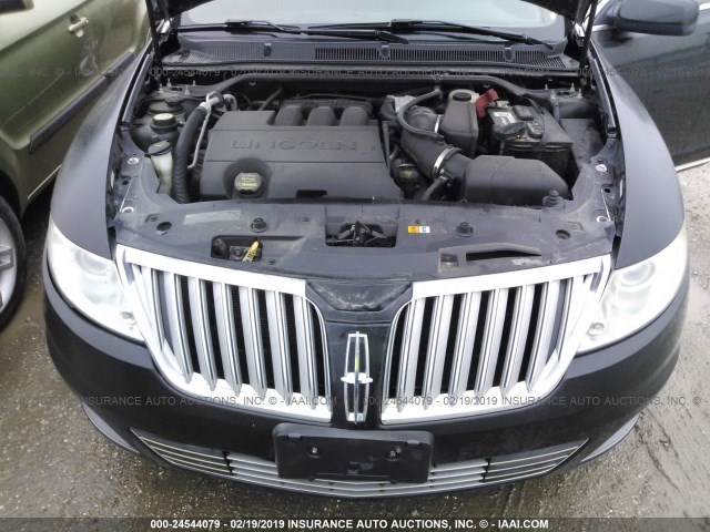 1LNHM93R89G616924 - 2009 LINCOLN MKS BLACK photo 10