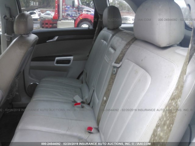 3GSCL93Z18S677201 - 2008 SATURN VUE HYBRID GRAY photo 8