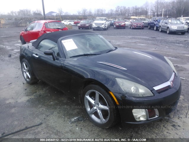 1G8MF35X08Y112439 - 2008 SATURN SKY REDLINE BLACK photo 6