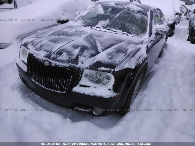 2C3LK63H06H102662 - 2006 CHRYSLER 300C BLACK photo 2
