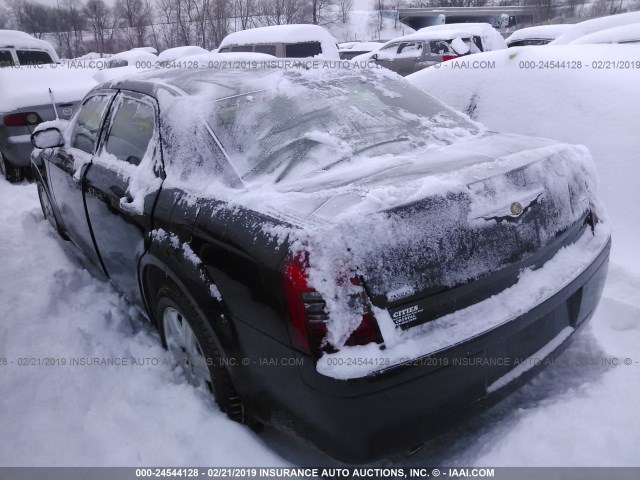 2C3LK63H06H102662 - 2006 CHRYSLER 300C BLACK photo 3